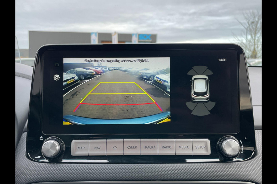 Hyundai Kona EV Premium 64 kWh|GROTE ACCU|FACELIFT|3-FASE|HUD|LEDER|ACC|KRELL|STUURVERW|STOELVERW V+A|STOELVEN|CAMERA|CARPLAY||NAP