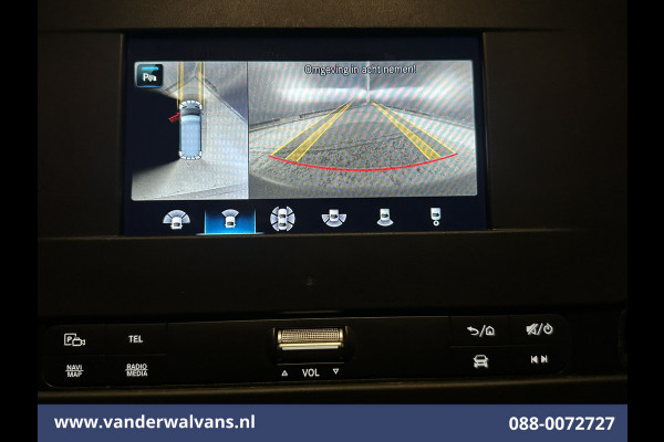 Mercedes-Benz Sprinter 317 CDI 170pk 3500kg Trekhaak L3H2 Euro6 Airco | 360 graden Camera | Navigatie | Chauffeursstoel | Cruisecontrol Apple Carplay, Android Auto, Stoelverwarming, Parkeersensoren, Bijrijdersbank