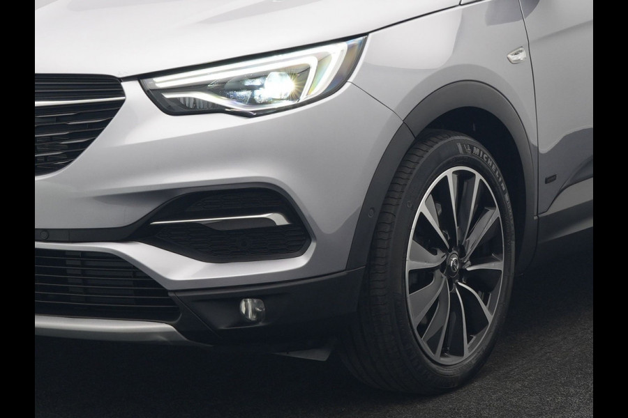 Opel Grandland 1.6 Turbo Ultimate Plug In Hybrid 225pk Dealer O.H PHEV | Lederen Sportstoelen Memory & Ventilatie | Adaptive Cruise | Apple Carplay | Stoelen & Stuur Verwarmd | Blis | Keyless | LED | Navigatie | 19"LM | DAB |