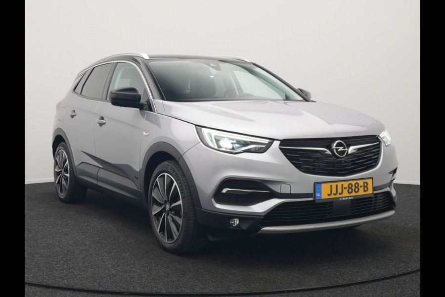Opel Grandland 1.6 Turbo Ultimate Plug In Hybrid 225pk Dealer O.H PHEV | Lederen Sportstoelen Memory & Ventilatie | Adaptive Cruise | Apple Carplay | Stoelen & Stuur Verwarmd | Blis | Keyless | LED | Navigatie | 19"LM | DAB |