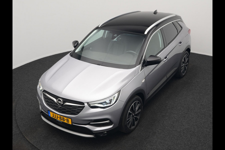 Opel Grandland 1.6 Turbo Ultimate Plug In Hybrid 225pk Dealer O.H PHEV | Lederen Sportstoelen Memory & Ventilatie | Adaptive Cruise | Apple Carplay | Stoelen & Stuur Verwarmd | Blis | Keyless | LED | Navigatie | 19"LM | DAB |