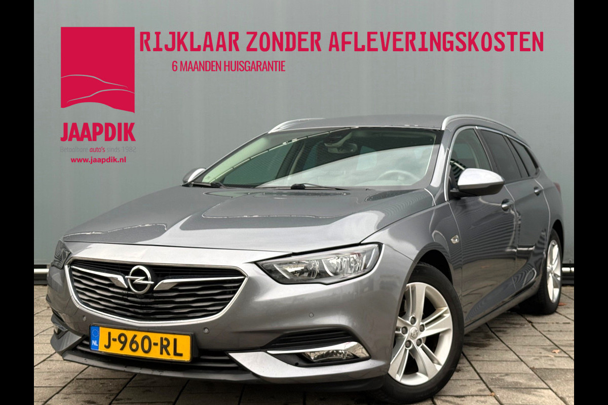 Opel Insignia Sports Tourer BWJ 10-2020 | 1.5T 165PK Business Executive | LEER | TREKHAAK | STOELVERW | NAVI | CLIMA | CARPLAY | PDC | PRIVACY GLASS |