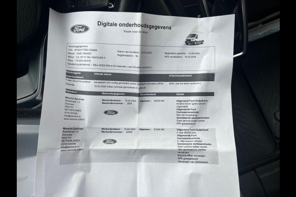 Ford Transit 350 2.0 TDCI L3H3 Trend Automaat / Werkplaats op wielen / Laadruimte inrichting