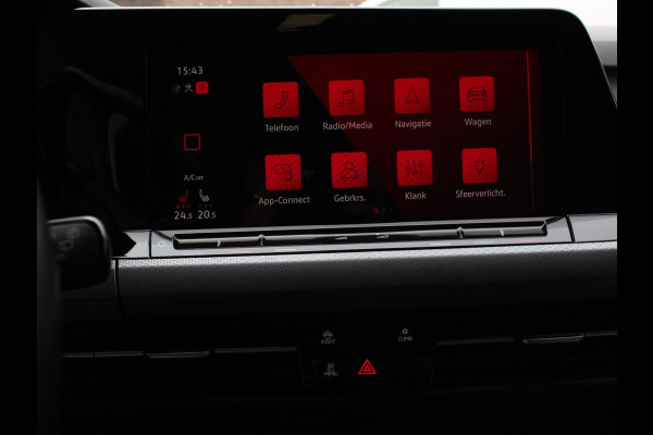 Volkswagen Golf 1.0 eTSI 110pk DSG Active | Panorama dak | Navigatie | Climate Control | Adaptive Cruise Control | Virtual Cockpit | Stoelverwarming | Extra Getint Glas