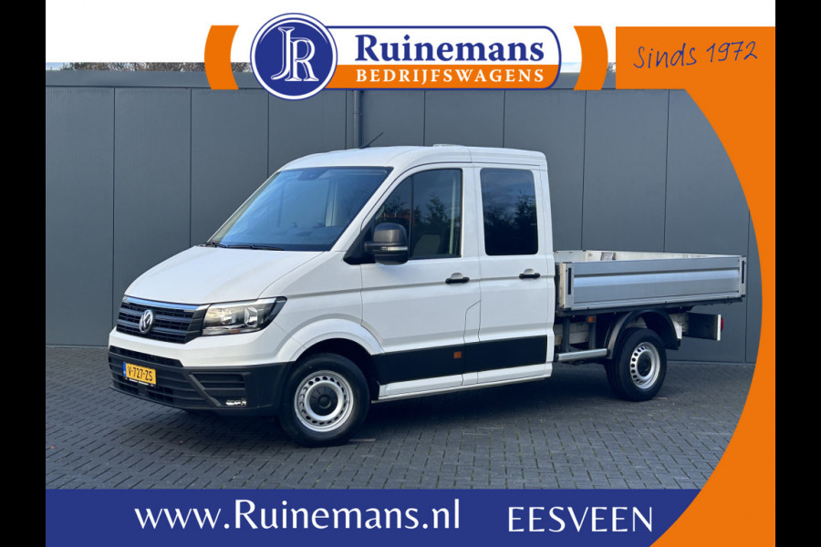 Volkswagen Crafter 2.0 TDI 102 PK / PICK UP / 1e EIG. / TREKHAAK / AIRCO / CRUISE / 2.500 KG AHG / 3-ZITS / APPLE CARPLAY