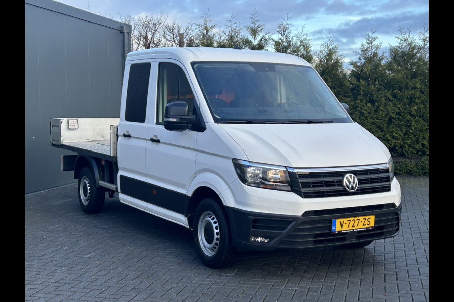 Volkswagen Crafter 2.0 TDI 102 PK / PICK UP / 1e EIG. / TREKHAAK / AIRCO / CRUISE / 2.500 KG AHG / 3-ZITS / APPLE CARPLAY