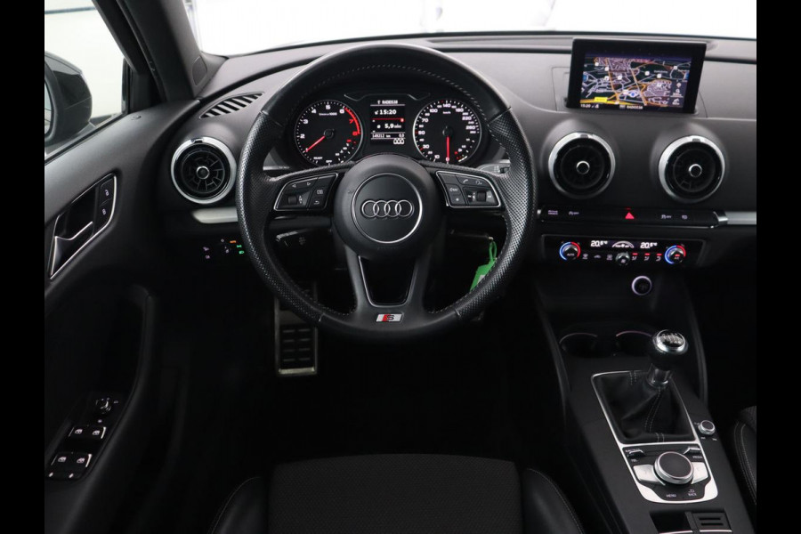 Audi A3 1.0 TFSI Sport S Line Edition | Sportstoelen | Half leder | Full LED | Navigatie | Cruise control | 18'' | Climate control | Bluetooth