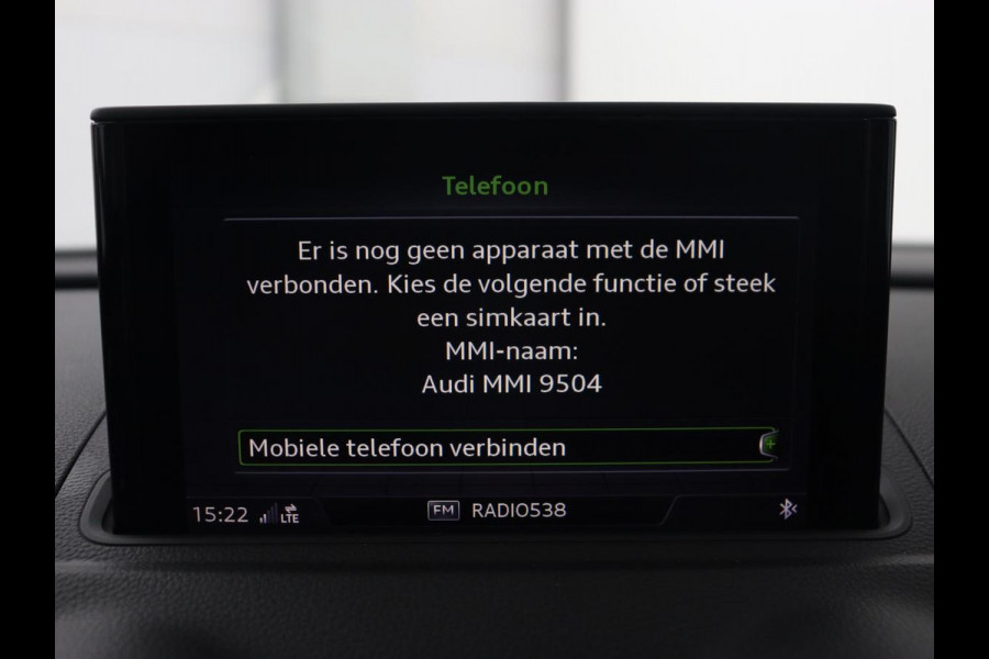 Audi A3 1.0 TFSI Sport S Line Edition | Sportstoelen | Half leder | Full LED | Navigatie | Cruise control | 18'' | Climate control | Bluetooth