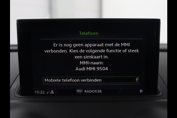 Audi A3 1.0 TFSI Sport S Line Edition | Sportstoelen | Half leder | Full LED | Navigatie | Cruise control | 18'' | Climate control | Bluetooth