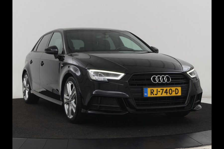 Audi A3 1.0 TFSI Sport S Line Edition | Sportstoelen | Half leder | Full LED | Navigatie | Cruise control | 18'' | Climate control | Bluetooth