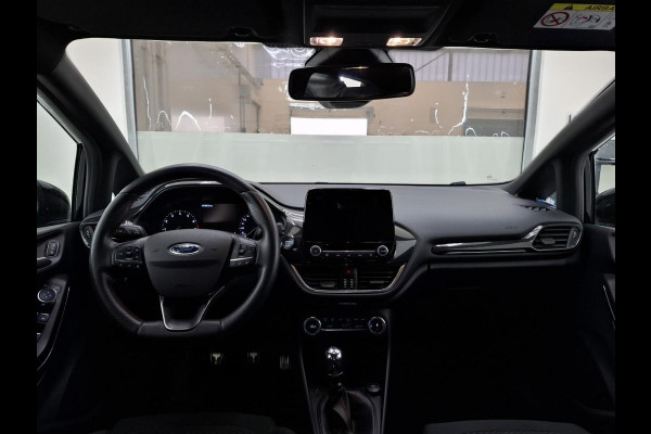 Ford Fiesta 1.0 EcoBoost ST-Line Airco ECC Navi Carplay PDC Acter Full LED 17"ST Velgen Cruise Control NL Auto NAP Certificaat Volledig onderhouden