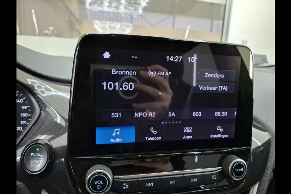Ford Fiesta 1.0 EcoBoost ST-Line Airco ECC Navi Carplay PDC Acter Full LED 17"ST Velgen Cruise Control NL Auto NAP Certificaat Volledig onderhouden
