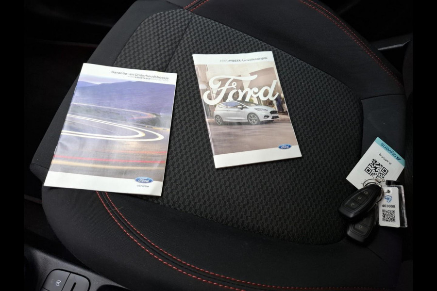 Ford Fiesta 1.0 EcoBoost ST-Line Airco ECC Navi Carplay PDC Acter Full LED 17"ST Velgen Cruise Control NL Auto NAP Certificaat Volledig onderhouden