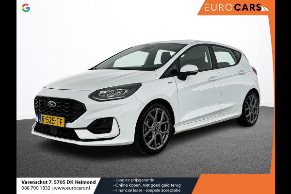 Ford Fiesta 1.0 EcoBoost Hybrid ST-Line Navigatie Apple Carplay/Android Auto Parkeersensoren achter Cruise Control Climate Control Lichtmetalen velgen