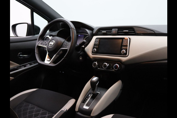 Nissan Micra IG-T 90pk N-Design Xtronic Automaat Airco | Cruise | Carplay | Parkeersens. achter