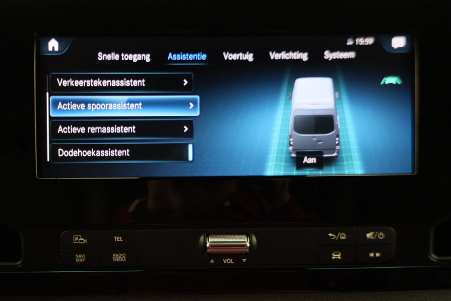 Mercedes-Benz Sprinter 317 CDI Automaat L1H1 Leer, 360° Camera, Standkachel, ACC, Climate, Apple Carplay, Trekhaak, 18''