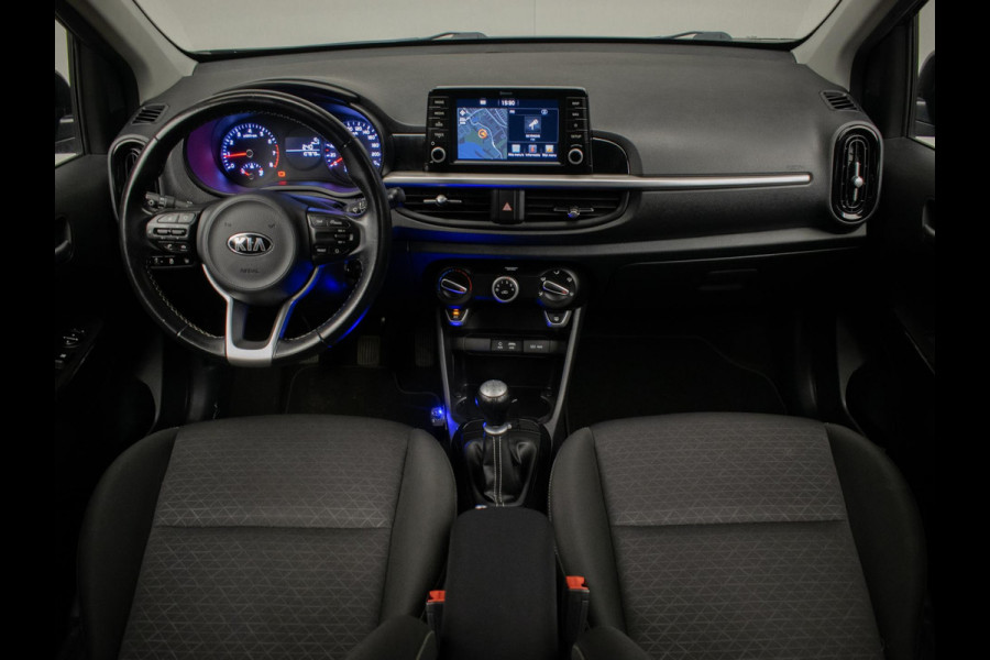 Kia Picanto 1.0 MPi DynamicPlusLine Sport (APPLE CARPLAY,NAVI,CAMERA,PDC,SPORTSTOELEN,LM VELGEN,NIEUWE APK,NETTESTAAT)