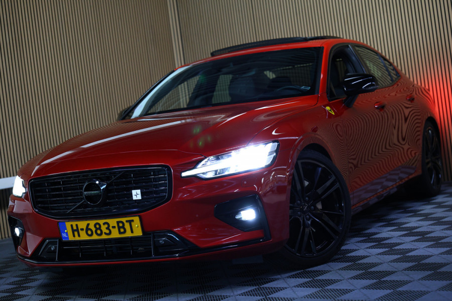 Volvo S60 2.0 T5 Intro Edition R-Design AUT avm 250pk PANO HUD H/K ACC CARPLAY DAB LEER '20