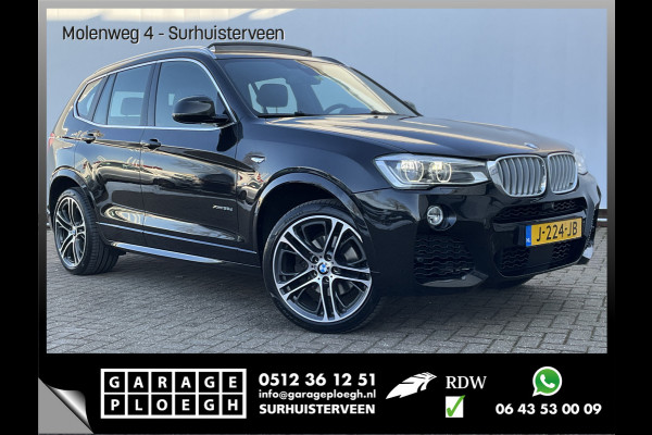 BMW X3 xDrive35D 313pk High Executive M-sport Pano.dak HUD Leder Led Memory VOL!