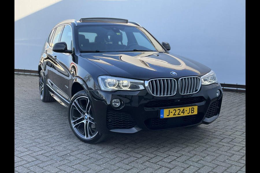 BMW X3 xDrive35D 313pk High Executive M-sport Pano.dak HUD Leder Led Memory VOL!