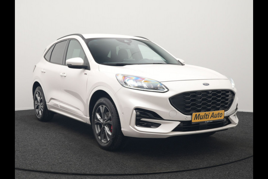Ford Kuga 2.5 ST-Line Plug In Hybrid 225pk Dealer O.H. PHEV | Trekhaak Af Fabriek | Adaptive Cruise | Head Up | 360 Camera | Sportstoelen & Stuur Verwarmd | Apple Carplay | Keyless | Blis | Virtual | Navigatie | DAB |