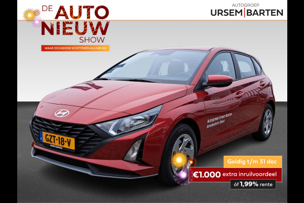 Hyundai i20 1.2 MPI i-Motion | Apple Carplay/Android Auto | airco | cruise control