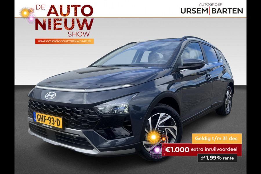 Hyundai Bayon 1.0 T-GDI Premium Sky | Stoel- & Stuurverwarming | Open dak