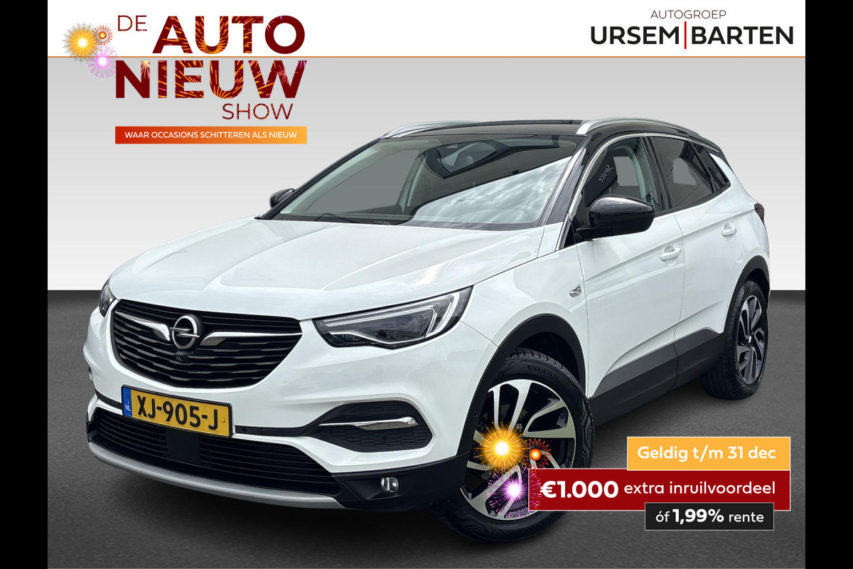 Opel Grandland X 1.2 Turbo Ultimate | Leder | Navigatie | Camera
