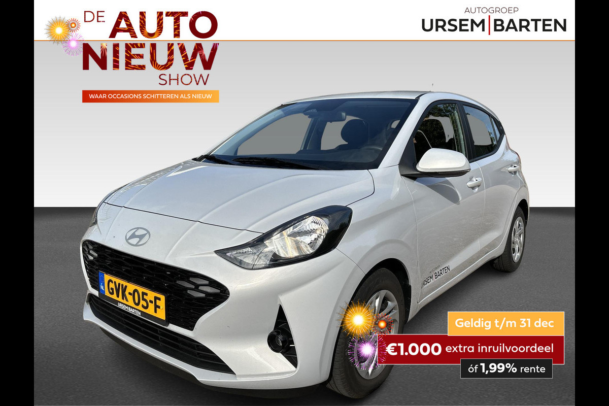 Hyundai i10 1.0 Comfort Smart | Navigatie | Parkeercamera achter | Apple carplay & Android Auto |
