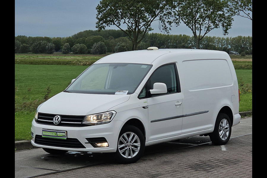 Volkswagen Caddy 2.0 TDI L2H1 BMT 102Pk Lm-Velgen NAP Airco Euro6 1e Eigenaar Voorruitverwarming Pdc!