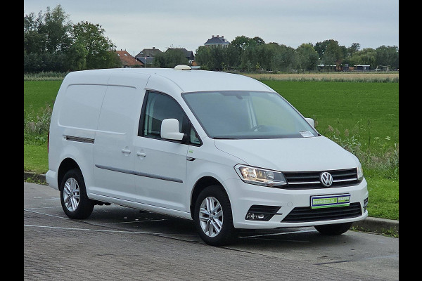 Volkswagen Caddy 2.0 TDI L2H1 BMT 102Pk Lm-Velgen NAP Airco Euro6 1e Eigenaar Voorruitverwarming Pdc!