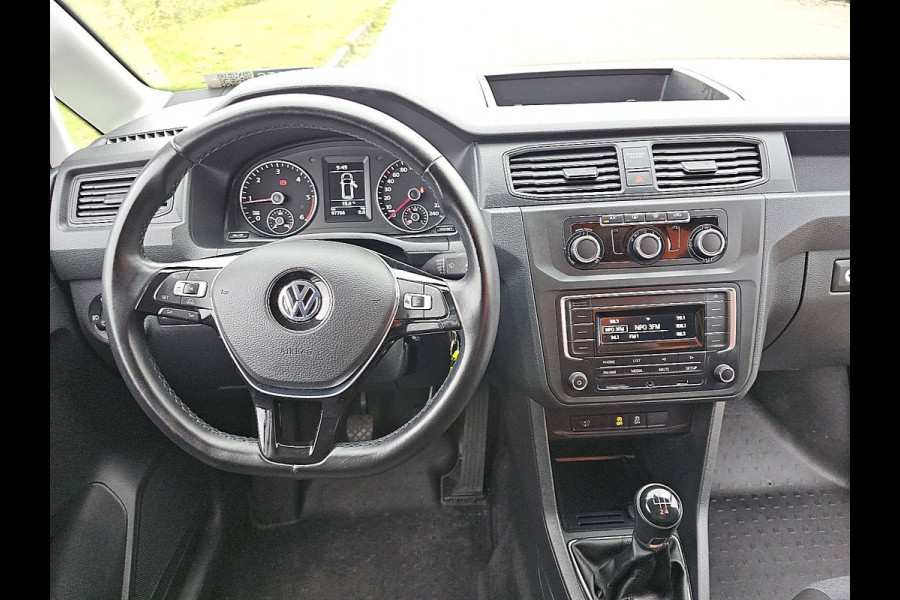 Volkswagen Caddy 2.0 TDI L2H1 BMT 102Pk Lm-Velgen NAP Airco Euro6 1e Eigenaar Voorruitverwarming Pdc!