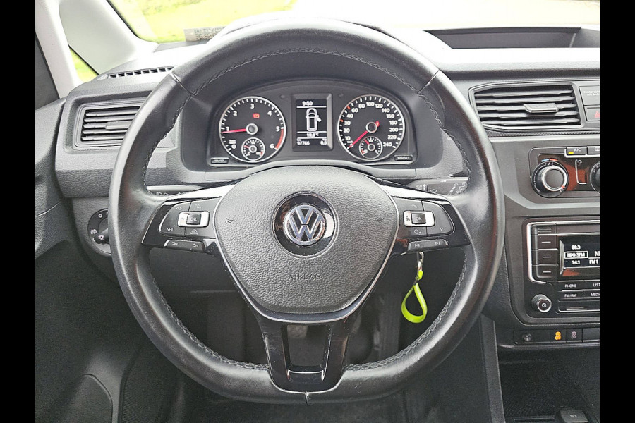 Volkswagen Caddy 2.0 TDI L2H1 BMT 102Pk Lm-Velgen NAP Airco Euro6 1e Eigenaar Voorruitverwarming Pdc!
