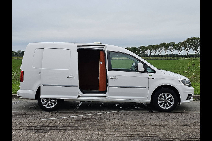 Volkswagen Caddy 2.0 TDI L2H1 BMT 102Pk Lm-Velgen NAP Airco Euro6 1e Eigenaar Voorruitverwarming Pdc!