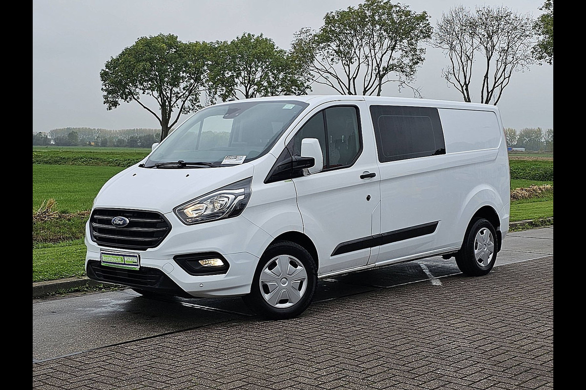 Ford Transit Custom 320 2.0 TDCI L2H1 DC Automaat Navi Cruise Automaat 6 pers