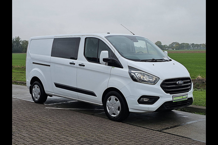 Ford Transit Custom 320 2.0 TDCI L2H1 DC Automaat Navi Cruise Automaat 6 pers