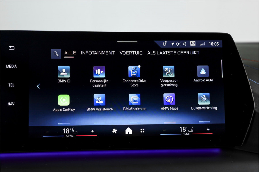 BMW 1-serie 120 M Sport (Nieuw Model) - Automaat | Dig. Cockpit | Adapt. Cruise | Stoelverw. | PDC | Camera | NAV + App. Connect | ECC | DAB | LM 18" | 0268