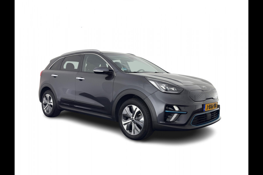 Kia e-Niro ExecutiveLine 64 kWh (3-Fase) {SOH-100%) (INCL-BTW) *AUT | LUXURY-LEATHER | FULL-LED | NAVI-FULLMAP | ADAPTIVE-CRUISE | CAMERA | MEMORY-PACK | LANE-ASSIST | KEYLESS | DIGI-COCKPIT | 17"ALU*