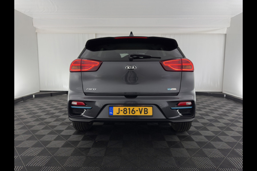 Kia e-Niro ExecutiveLine 64 kWh (3-Fase) {SOH-100%) (INCL-BTW) *AUT | LUXURY-LEATHER | FULL-LED | NAVI-FULLMAP | ADAPTIVE-CRUISE | CAMERA | MEMORY-PACK | LANE-ASSIST | KEYLESS | DIGI-COCKPIT | 17"ALU*