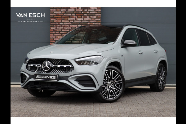 Mercedes-Benz GLA 250 e AMG Line | Panoramadak | Burmester | Distronic | Memory | Trekhaak | Keyless Go | Camera | Sfeerverlichting | Dodehoekassistent |