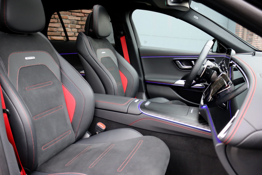 Mercedes-Benz E-Klasse Estate AMG 53 4MATIC+ | 585pk | MBUX Hyperscreen | Achterasbesturing | Distronic | Memory | Burmester | Digital Light | Trekhaak | Surround Camera | AMG-Nightpakket | Augmented Reality |