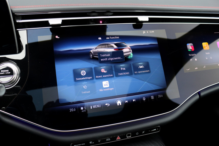 Mercedes-Benz E-Klasse Estate AMG 53 4MATIC+ | 585pk | MBUX Hyperscreen | Achterasbesturing | Distronic | Memory | Burmester | Digital Light | Trekhaak | Surround Camera | AMG-Nightpakket | Augmented Reality |