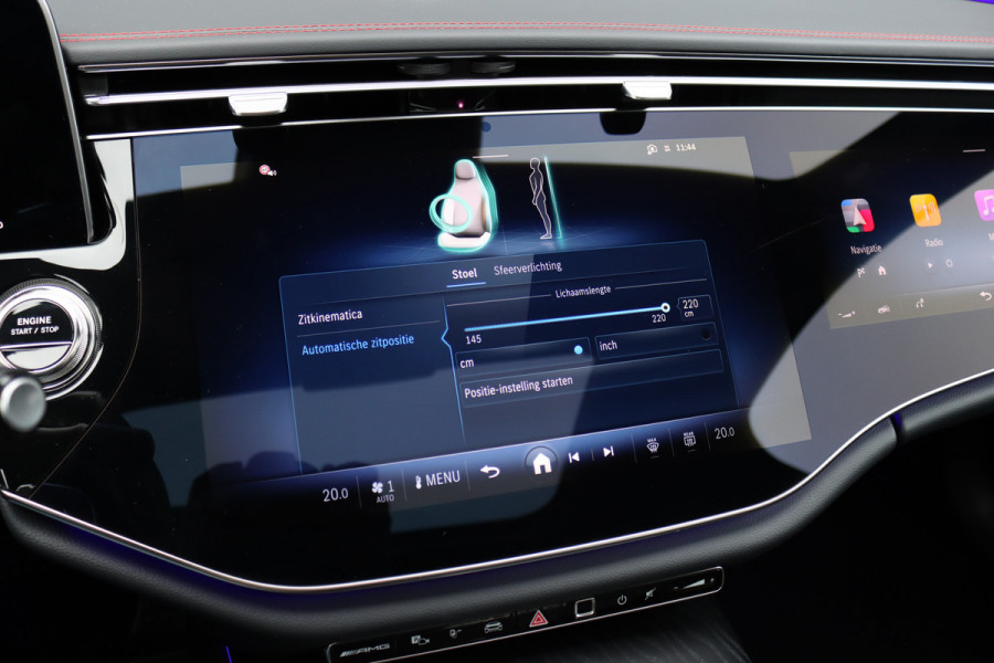 Mercedes-Benz E-Klasse Estate AMG 53 4MATIC+ | 585pk | MBUX Hyperscreen | Achterasbesturing | Distronic | Memory | Burmester | Digital Light | Trekhaak | Surround Camera | AMG-Nightpakket | Augmented Reality |