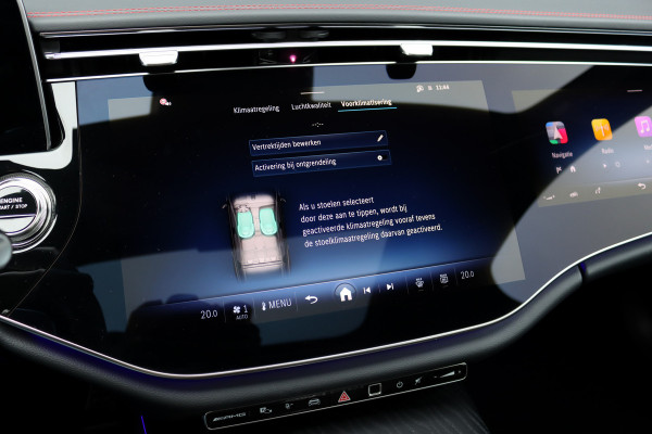 Mercedes-Benz E-Klasse Estate AMG 53 4MATIC+ | 585pk | MBUX Hyperscreen | Achterasbesturing | Distronic | Memory | Burmester | Digital Light | Trekhaak | Surround Camera | AMG-Nightpakket | Augmented Reality |