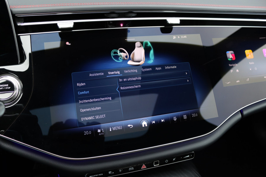 Mercedes-Benz E-Klasse Estate AMG 53 4MATIC+ | 585pk | MBUX Hyperscreen | Achterasbesturing | Distronic | Memory | Burmester | Digital Light | Trekhaak | Surround Camera | AMG-Nightpakket | Augmented Reality |