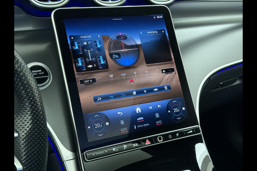 Mercedes-Benz GLC 300 e 4MATIC AMG Line | Luchtvering Achterasbesturing Trekhaak Burmester HUD Pano Memory