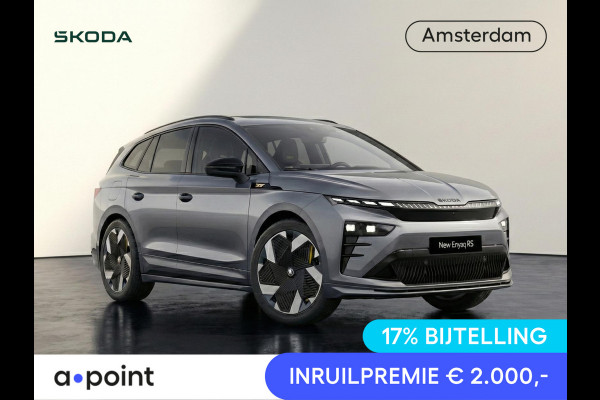 Škoda Enyaq 85X RS 340pk | Leder | 21 inch | Adavance pakket | Panoramadak | 17% bijtelling