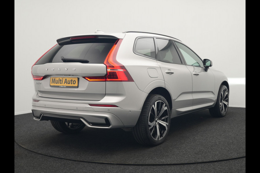 Volvo XC60 T6 AWD R-Design Plug In Hybrid 350pk LONG RANGE Dealer O.H. PHEV | Luchtvering | Trekhaak Af Fabriek | Panodak | Head Up | Adaptive Cruise | 360 Camera | Lederen Sportstoelen Massage & Ventilatie & Memory | Google Assistent | Apple Carplay | 21"L.M |