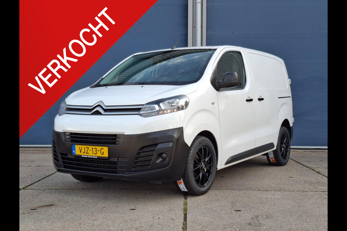 Citroën Jumpy 1.5 BlueHDI 100 XS Club AIRCO / CARPLAY / NAVI / CRUISE CONTROLE / DUBBELE SCHUIFDEUR