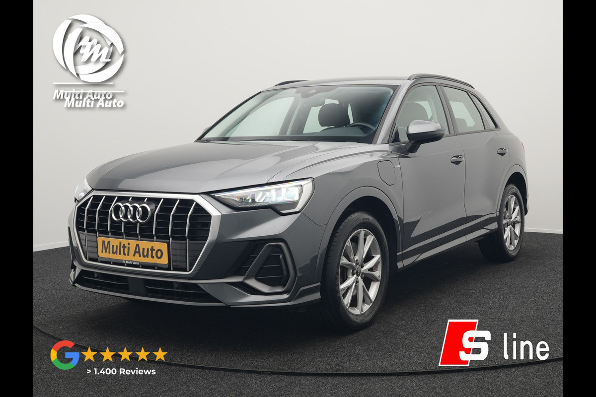 Audi Q3 45 TFSI e S Line Plug In Hybrid 245pk PHEV | Apple Carplay | Navigatie | Blis | Cruise Control | Virtual Cockpit | DAB | L.M"18 |